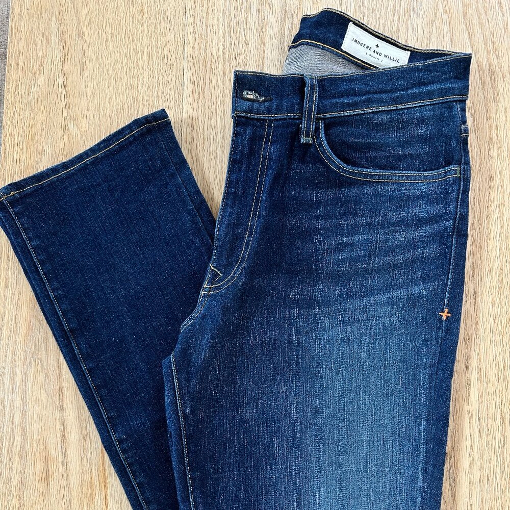 Imogene + Willie Imogene Jeans (Dark Wash, Straight Leg)